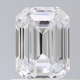 1 Carat - D - VVS2 - Cut - EMERALD