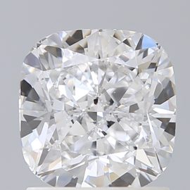 1.63 Carat - D - SI1 - Cut - CUSHION