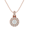 PHRG133-01.png Product photo of Halo Cluster Lab-Grown Diamond Pendant