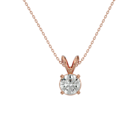 Product photo of Classic Solitaire Lab-Grown Diamond Pendant