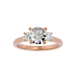 Product photo of Classic Three-Stone Diamond Ring