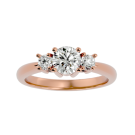 Product photo of Brilliant Three-Stone Diamond Ring