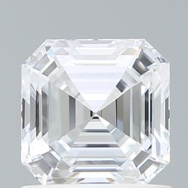 1 Carat - E - VVS2 - Cut - ASSCHER