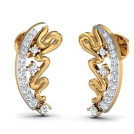 18KT Female Daily Wear 2.3 Earring