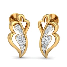 18KT Female Daily Wear 2.8 Earring