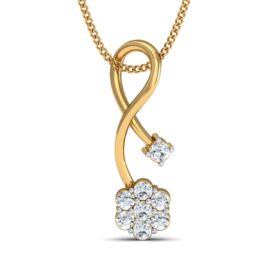 18KT Female Daily Wear 1.5 Pendent