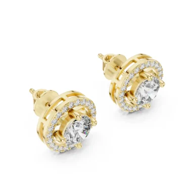 Norwich halo <span class="diamond">1.01 ct Earrings</span>
