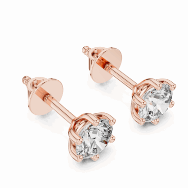 Doune solitaire <span class="diamond">0.63 ct Earrings</span>