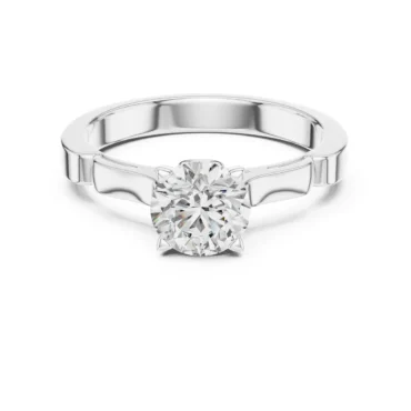 Knightsbridge Solitaire <span class="diamond">1ct Ring</span>