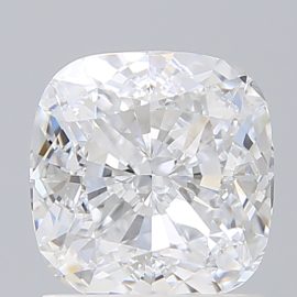 1.58 Carat - D - VS2 - Cut - CUSHION
