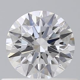 0.58 Carat - D - VVS2 - Cut - ROUND