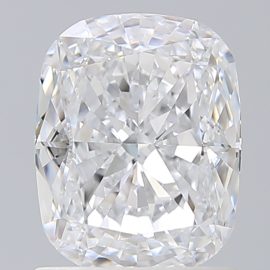 1.57 Carat - D - VVS2 - Cut - CUSHION