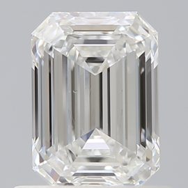 0.92 Carat - F - SI1 - Cut - EMERALD