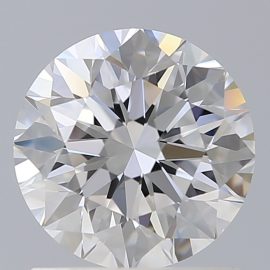 1.28 Carat - D - VVS2 - Cut - ROUND