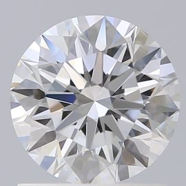 1.23 Carat - D - VVS2 - Cut - ROUND