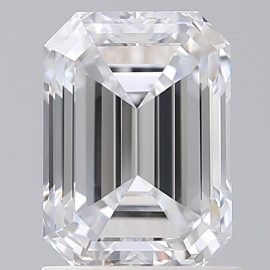 1.61 Carat - E - VVS2 - Cut - EMERALD