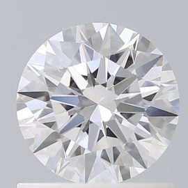0.91 Carat - D - VVS2 - Cut - ROUND