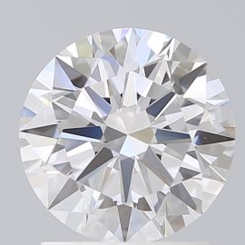 1.66 Carat - D - VVS2 - Cut - ROUND
