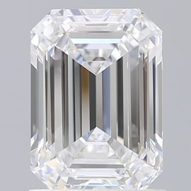 1.54 Carat - D - VVS2 - Cut - EMERALD