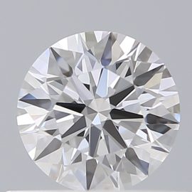 0.56 Carat - D - VVS2 - Cut - ROUND