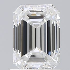 1.51 Carat - E - VVS2 - Cut - EMERALD