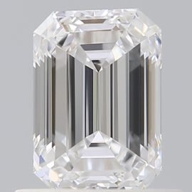 0.91 Carat - D - VVS2 - Cut - EMERALD