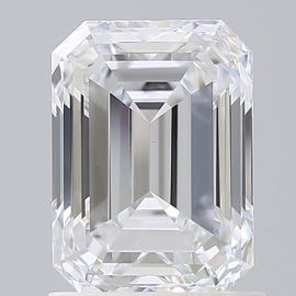 1.5 Carat - D - VS1 - Cut - EMERALD