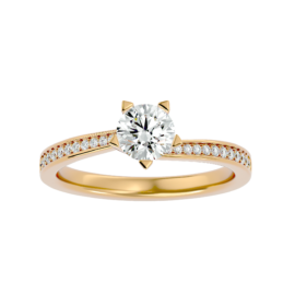 Timeless Solitaire Lab-Grown Diamond Engagement Ring
