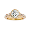 RHYG65-01.png Product photo of Radiant Halo Diamond Engagement Ring