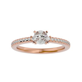 Ethereal Radiance Lab-Grown Diamond Engagement Ring