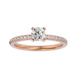 Timeless Lab-Grown Diamond Solitaire Engagement Ring