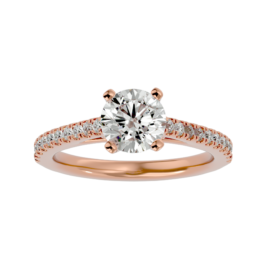 Solitaire Lab-Grown Diamond Engagement Ring