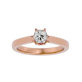 Classic Six-Prong Lab-Grown Diamond Engagement Ring