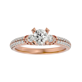 Starlight Pave Lab-Grown Diamond Engagement Ring