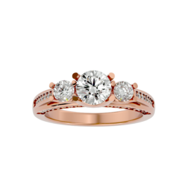 Trinity Lab-Grown Diamond Engagement Ring