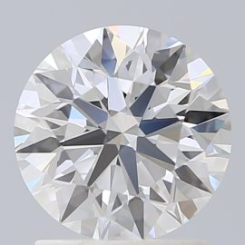 1.61 Carat - E - VVS2 - Cut - ROUND