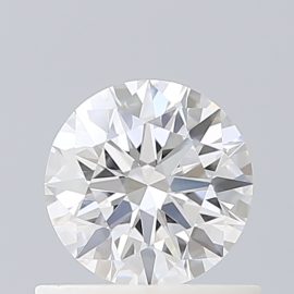 0.63 Carat - E - VVS2 - Cut - ROUND