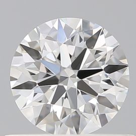 0.61 Carat - E - VVS2 - Cut - ROUND