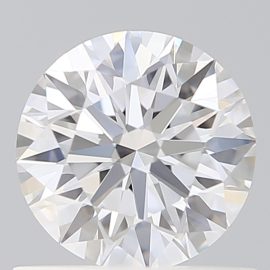 0.78 Carat - D - VVS2 - Cut - ROUND