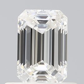 0.7 Carat - F - VVS1 - Cut - EMERALD