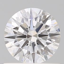 0.76 Carat - D - VVS2 - Cut - ROUND