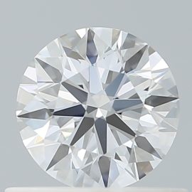 0.56 Carat - D - VVS2 - Cut - ROUND