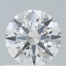 0.59 Carat - E - VVS2 - Cut - ROUND