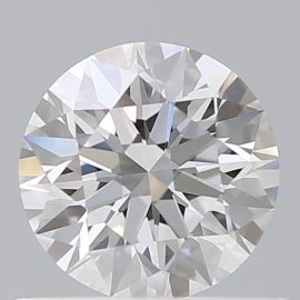 0.67 Carat - D - VVS2 - Cut - ROUND