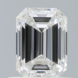 0.9 Carat - D - VVS2 - Cut - EMERALD