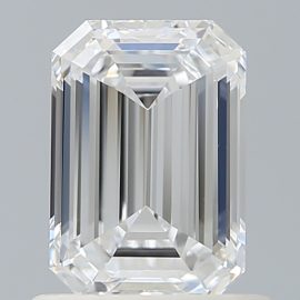 1 Carat - D - VVS2 - Cut - EMERALD