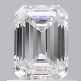 0.91 Carat - D - VS2 - Cut - EMERALD