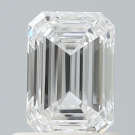 0.9 Carat - D - VVS2 - Cut - EMERALD