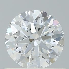 0.66 Carat - F - VVS1 - Cut - ROUND
