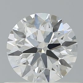 0.57 Carat - E - VVS2 - Cut - ROUND